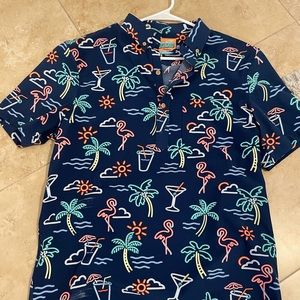 Chubbies neon light button stretch